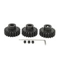 3pcs RC Car Gear Set 8mm Inner Hole Steel Car Motor Gear for 1/5 1/8 1/ ...