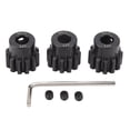 thumbnail image 1 of 3pcs RC Car Gear Set M1.5 8mm Inner Hole Steel Car Motor Gear for 1/5 1/8 1/10 Model Car 12T, 1 of 8