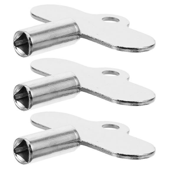 Phenofice 3-Piece Zinc Alloy Radiator Bleed Key Set Tool for Heating System Maintenance