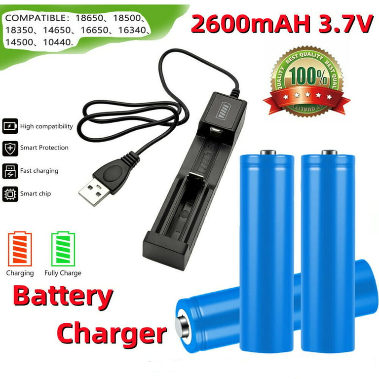 14500 3.7v 1000mAh li-ion rechargeable battery cell
