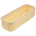 thumbnail image 1 of 3pcs Rectangular Woven Basket Multi-functional Woven Basket Fruit Basket Vegetable Storage Basket, 1 of 7