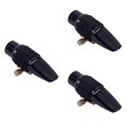 thumbnail image 1 of 3pcs Replacement Alto Saxophone with Clip Sax Head Musical Instrument Accessory (Black), 1 of 6