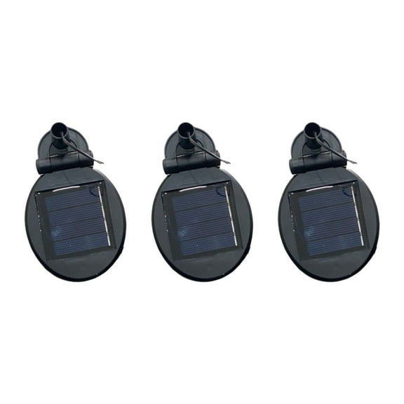 PVs Panel Rotation Solar Charges Panel Weatherproof PVs Panel Quick Installation for Garden Lighting Projects