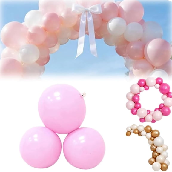3pcs Reusable Balloon Garland Arch Inflatable PVC Inflatable Balloons Arch Garlands Easy Setup Air-Filled Party Decoration Balloons for Birthdays Weddings