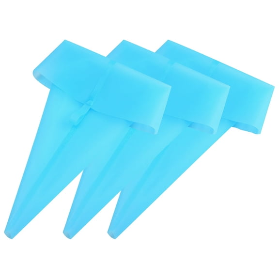 3pcs Reusable Silicone Piping Bag Thickened Leak Proof Bag Tool For Baking Cookies Cupcake,silica gel pads