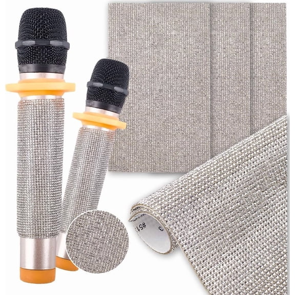 3pcs Rhinestones Stickers Rectangle Jet 200x120x2mm for DIY
