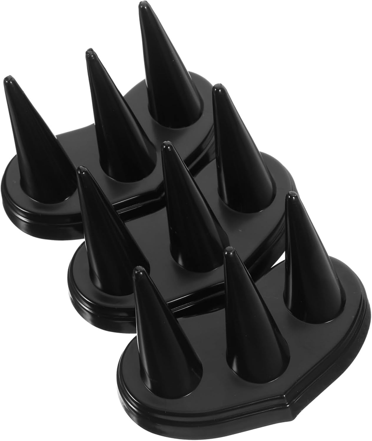 3pcs Ring Display Stand Show Rack Ring Holder Ring Stand for Showcase ...