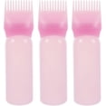 thumbnail image 1 of 3pcs Root Comb Applicator Bottle Hair Oil Applicator Bottle Hair Dye Comb Bottle, 1 of 7