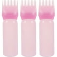 thumbnail image 1 of 3pcs Root Comb Applicator Bottle Hair Oil Applicator Bottle Hair Dye Comb Bottle, 1 of 9