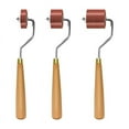 thumbnail image 1 of 3pcs Rubber Rollers for Crafting, Ink Roller Set with Comfort Grip Printmaking, Crafts, and Stamping, 1 of 7