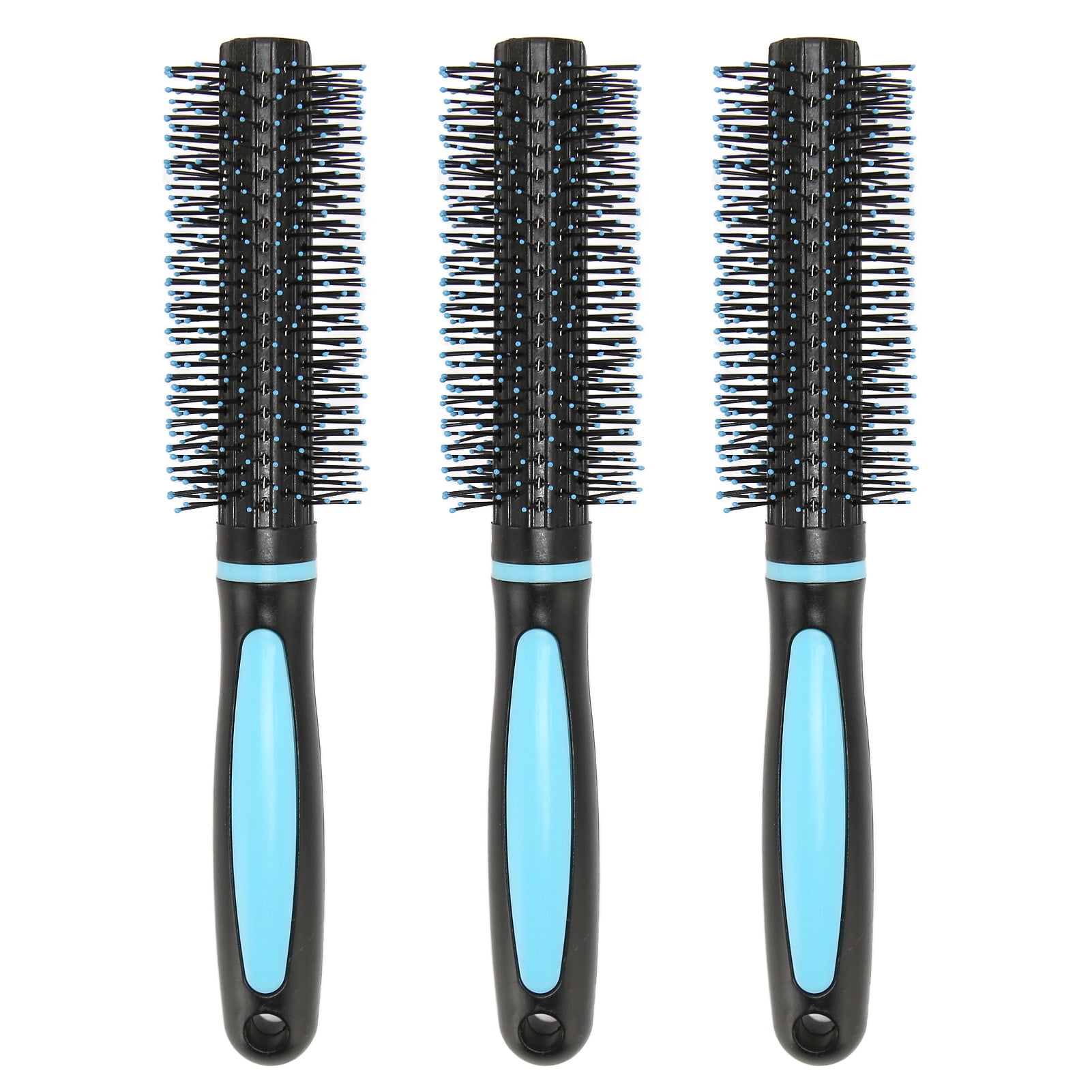 3pcs Salon Home Use Round Hair Brush Scalp Massage Reducing Hair