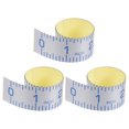 thumbnail image 1 of 3pcs Self Adhesive Measuring Tape 12 Inch English Left to Right , Blue, 1 of 6