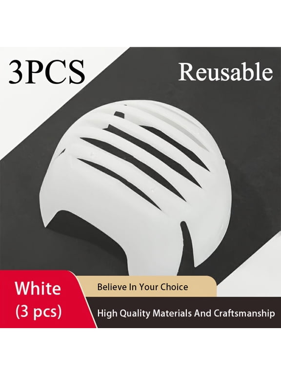 3pcs Set of Baseball Cap Liners - Washable And Reusable Hat Shapers - Crown Supports for Hats And Sports Caps - Designed to Maintain Shape And Prevent Deformation