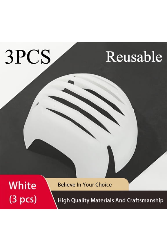 3pcs Set of Baseball Cap Liners - Washable And Reusable Hat Shapers - Crown Supports for Hats And Sports Caps - Designed to Maintain Shape And Prevent Deformation