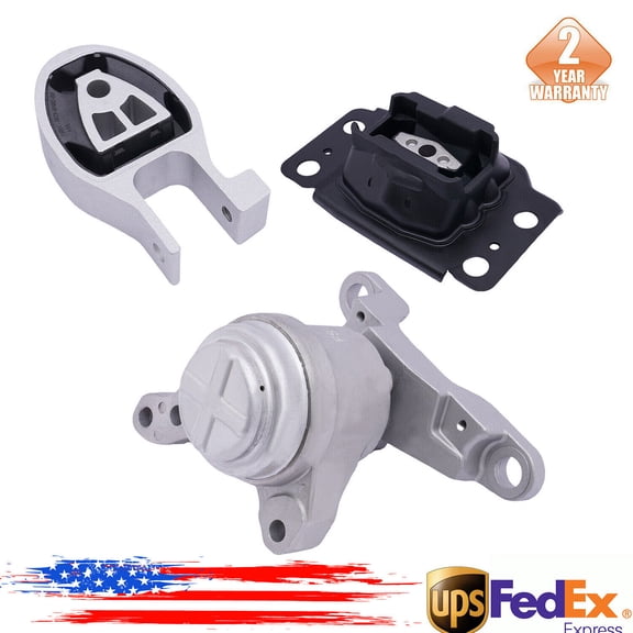 3pcs/Set Engine Mount for 2013-2014 Ford Fusion 1.6L Automatic Motor Mount,2014-2020 Ford Fusion 1.5L Engine