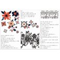 thumbnail image 1 of 3pcs/Set Poetry PVC Waterproof Decorative Stickers White 15x30cm/5.9x11.8 inch Floral Music Note Lace Flower Pattern Indoor Use Sticker Set 1set, 1 of 9