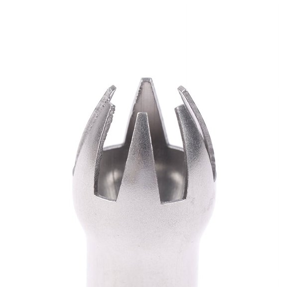 3pcs/Set Stainless Steel Durable Safe Cream Nozzle Cake Decoration Baking Nozzle DIY Cake Decorating Set Cream Dispenser
