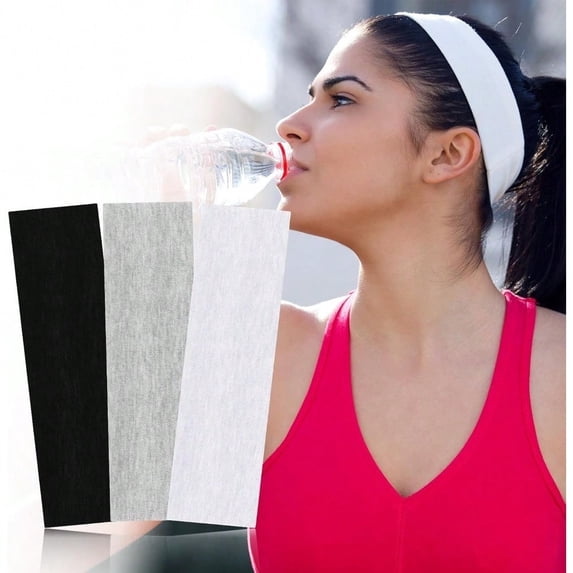 3pcs Set Wide Elastic Sports Yoga Headbands, Pink Tone Hair Band Turban Headband Sweatband, Hairband Fall Winter Hair Accessories For Women For Vacation Outfits Woman Elegant Scarf Women Bandana