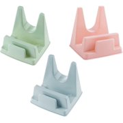 YQ Plastic Shaped Drip Tray Space-Saving Pot Lid Holder Rack
