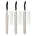 3pcs Silicone Eyelash Mascara Brushes Wand Portable Lash Separating