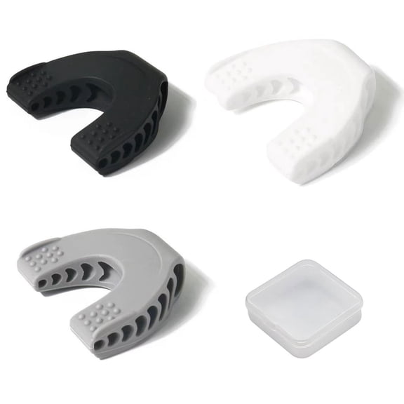 3pcs Silicone Jaw Exerciser Face Slimmer Muscle Training Face Lifter Exercise for Tighten & Strengthen