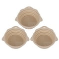 3pcs Silicone Makeup Cleaning Brush Scrubber Bowl Portable Washing Tool