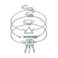 thumbnail image 1 of 3pcs Simple Vintage Alloy Women Bracelet Casual Wristband Bangle Jewelry Gift, 1 of 8