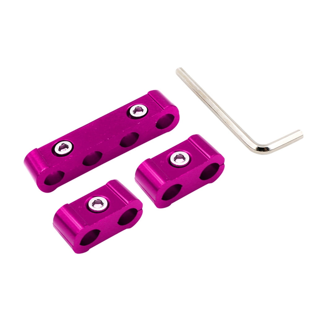 3pcs Spark Plugs Line Wire Separators Electrical Cable Clamp Fixer Kit ...