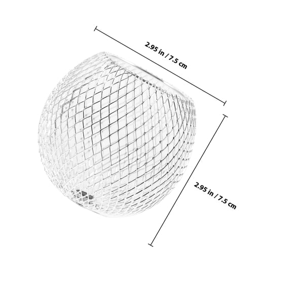 3pcs Lampshade Decorative Lamp Shade Lamp Shade Decor Metal Light Shade Hollow-out Lamp Shade Adornment Metal Lamp Shade