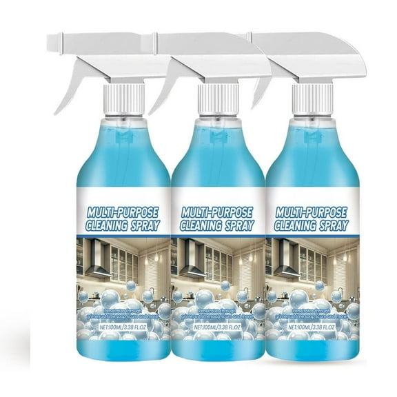 3pcs Spray Splash Cleaner, Upgrade Stove Splash Foam Spray Cleaner, Multipurpose Handheld Kitchen Spray Degreaser for Stoves,Ovens,Kitchenware