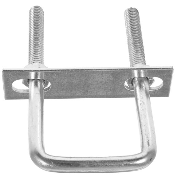 FUEENIRVA Heavy Duty Galvanized Steel U-Bolt Fasteners , 3 Pieces for Machine and Industrial Use