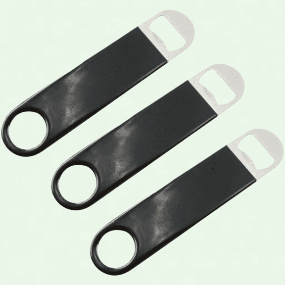 3pcs Stainless Steel Black Beer Bottle Opener - Corkickle Destapadores De Bottle Opener