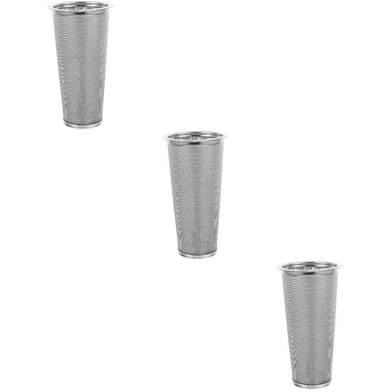 CIMAXIC Stainless Steel Coffee and Tea Infuser Grey Mesh Filter for Home 3Pcs