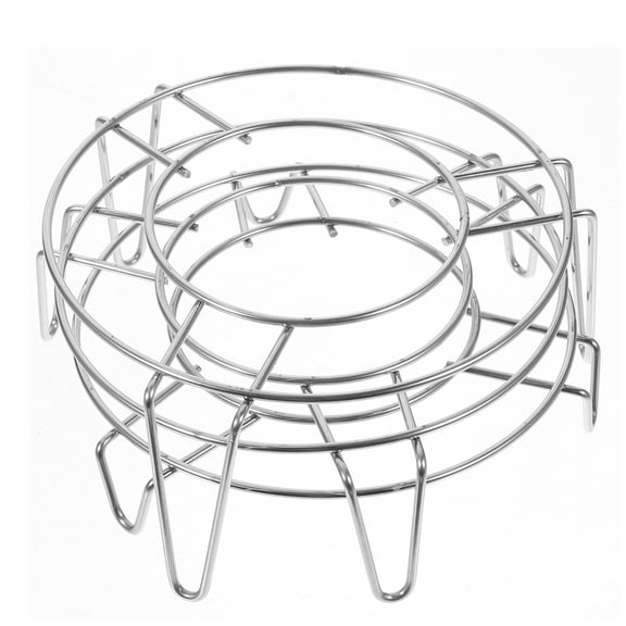 3pcs Steaming Stand Steaming Racks Cooking Rack Cooking Pot Insert Food Steamer Rack