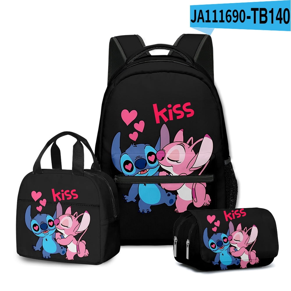 Miaoquhe Dragon School Backpack - Gold Fire & Blue Ice Design, Water Resistant, 44x32x15cm Kids Bookbag - View #2