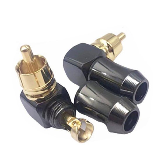 3pcs Sturdy Brass Connectors Portable Accessory for Professional Audios Use