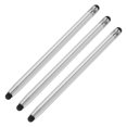 thumbnail image 1 of 3pcs Stylus Pens for Touch Screens Capacitive Stylus Universal Tablet Pen, Silver, 1 of 6