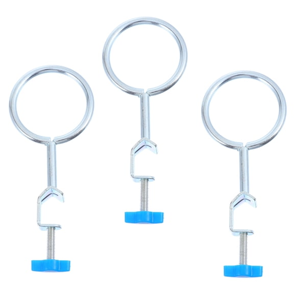 3pcs Support Stand Clamps Universal Support Ring Labs Retort Iron Clips
