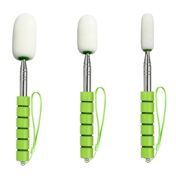 3pcs Telescoping Sponge Stick for Pottery, Pottery Sculpture Sponge Holder Ceramic Throwing Stick Pottery Trimming Tools