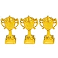 thumbnail image 1 of HOMEMAXS 3pcs Plastic Party Cake Decor Funny Trophy Award Trophy Cups Achievement Trophy Trophies For Winning Prizes Trophies Award Ceremony Trophy Mini Child Set Up Re-Usable, 1 of 9
