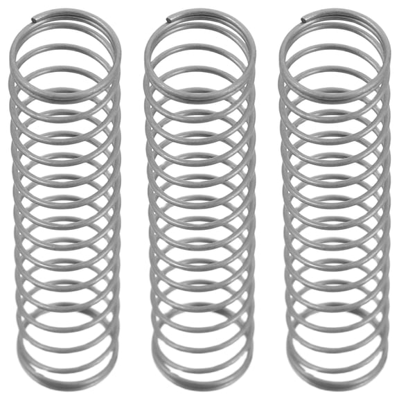 unbranded 3 Pcs Wind Instrument Springs Trumpet Flat Spring 4.00X0.80X0.80CM Silver