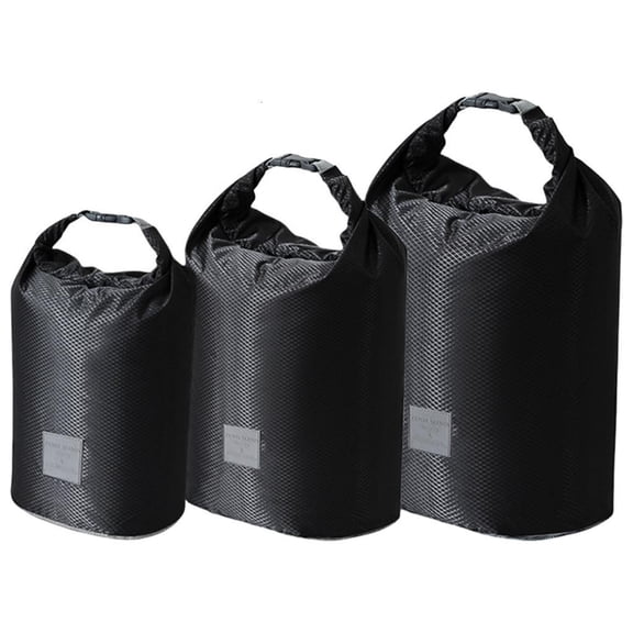 3pcs Ultralight Dry Sacks Portable Accessory for Motorcycle Trip and Outdoor Use