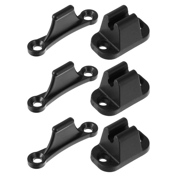 3pcs Versatile Rv Door Latch And Holder For Trailer Camper And Cargo Heavy-Duty RV Door Catch and Holder T-Shaped Door Stopper