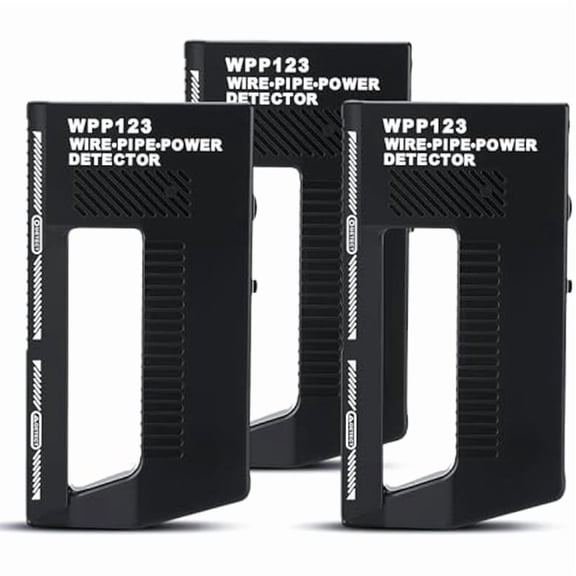 3pcs WPP123 Metal Detector, Wall Scanner Metal Detector,Adjustable Alert Pipe Power Wall Stud Finder Metal Detector