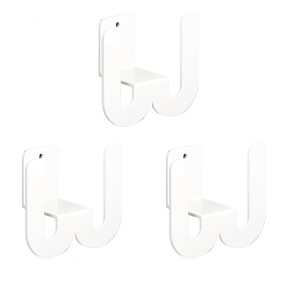 3pcs Wall Mounted Shoe Rack Slipper Storage Organizer Hanger Multifunctional non Perforated Storage Hook Door Slipper Hanger