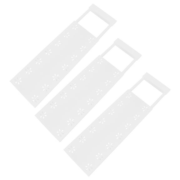 Alasum Wardrobe Tension Shelf, White, Expandable and Adjustable for Home Use