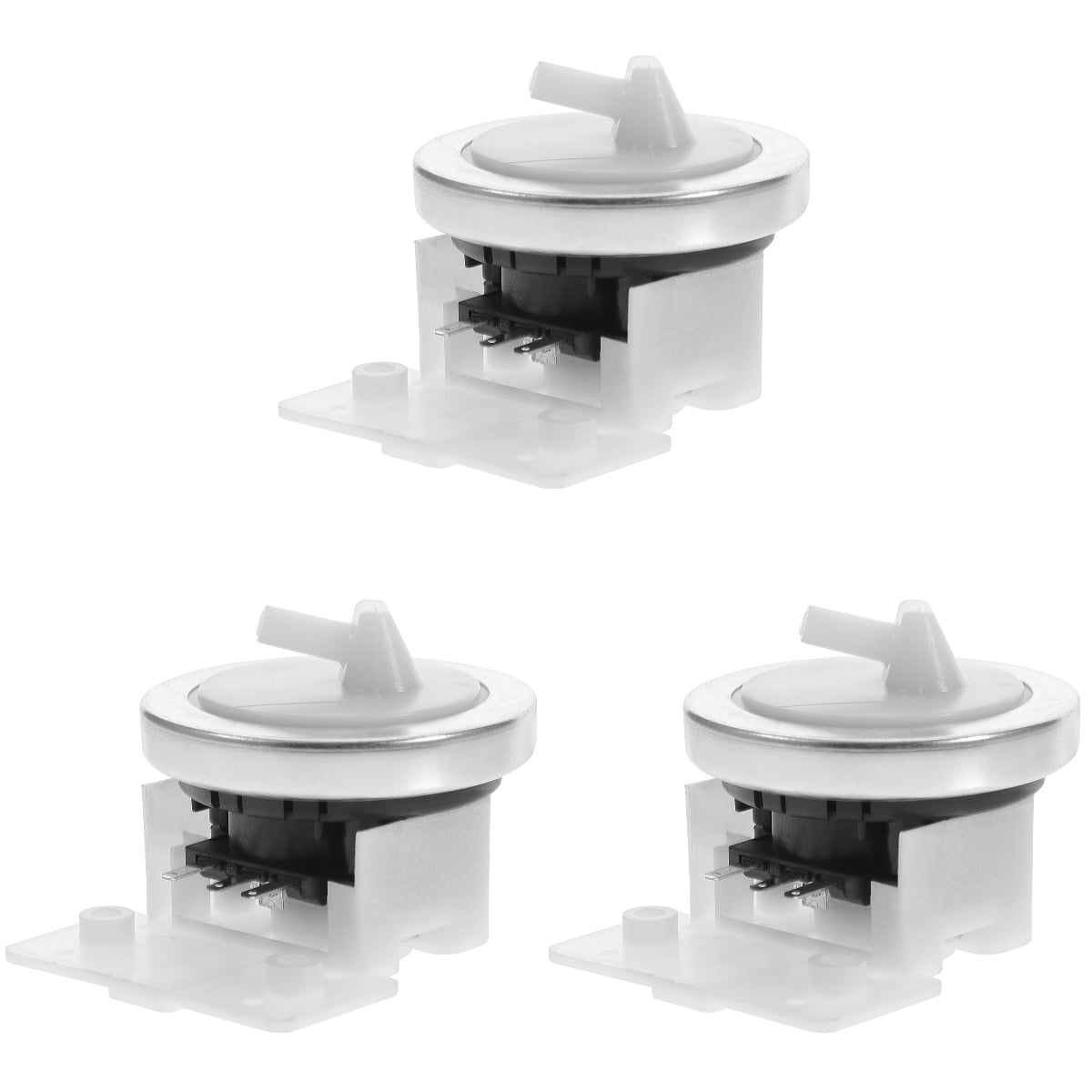 3pcs Washer Water Level Washing Machine Pressure Sensor 5.7cm Washer