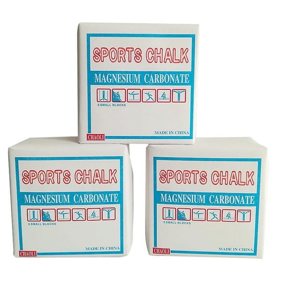 3pcs Weight Lifting Sports Chalk