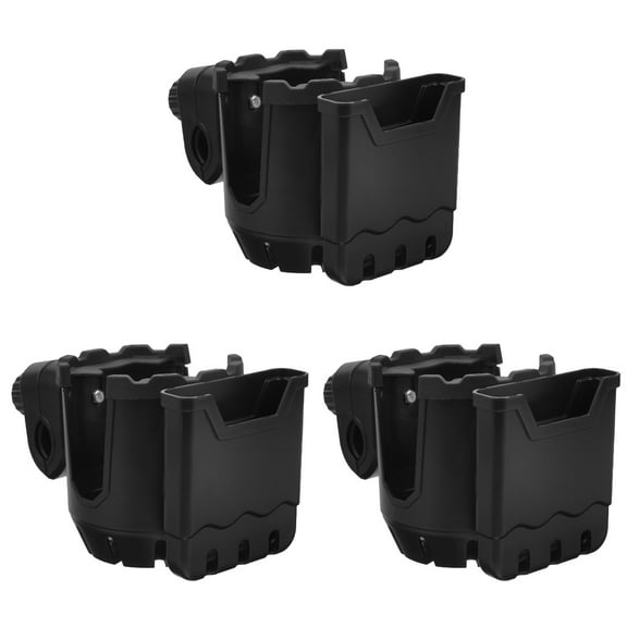 3pcs Wheelchair Cup Holder Stroller Cup Rack Handlebar Cup Holder For Stroller Wheelchair Walker