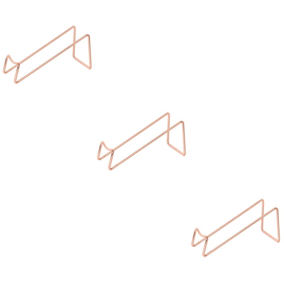 3pcs Wine Storage Rack Metal Bottle Holder Wine Display Holder Wine Display Stand for Party